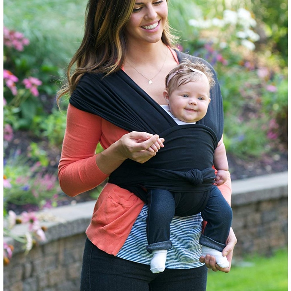 baby carrier wrap stitched
